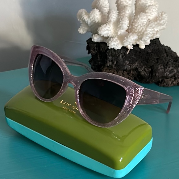 kate spade Accessories Kate Spade Ny Labrenda Pink Glitter 5mm Cat